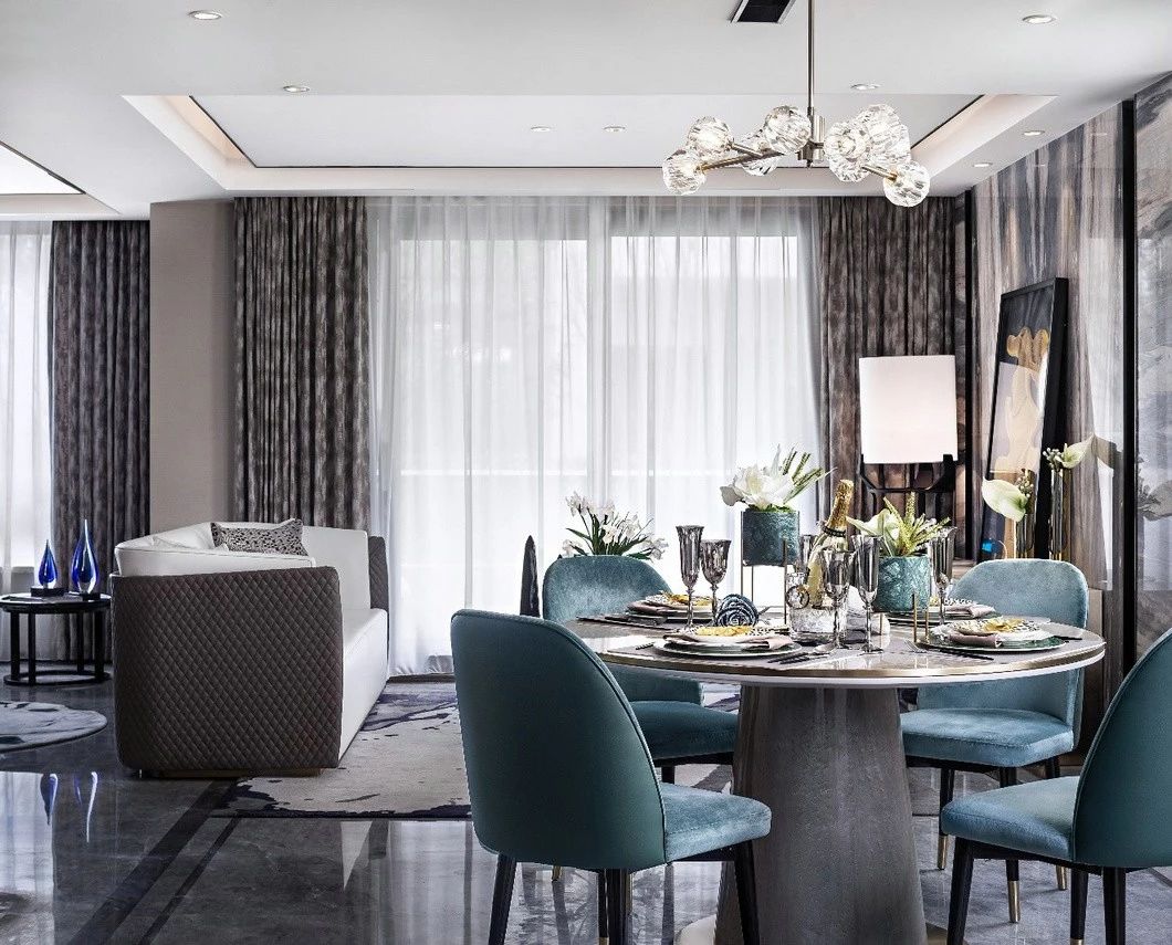 则灵艺术丨极致高级灰别墅,时尚更有范!丨中国西安-26