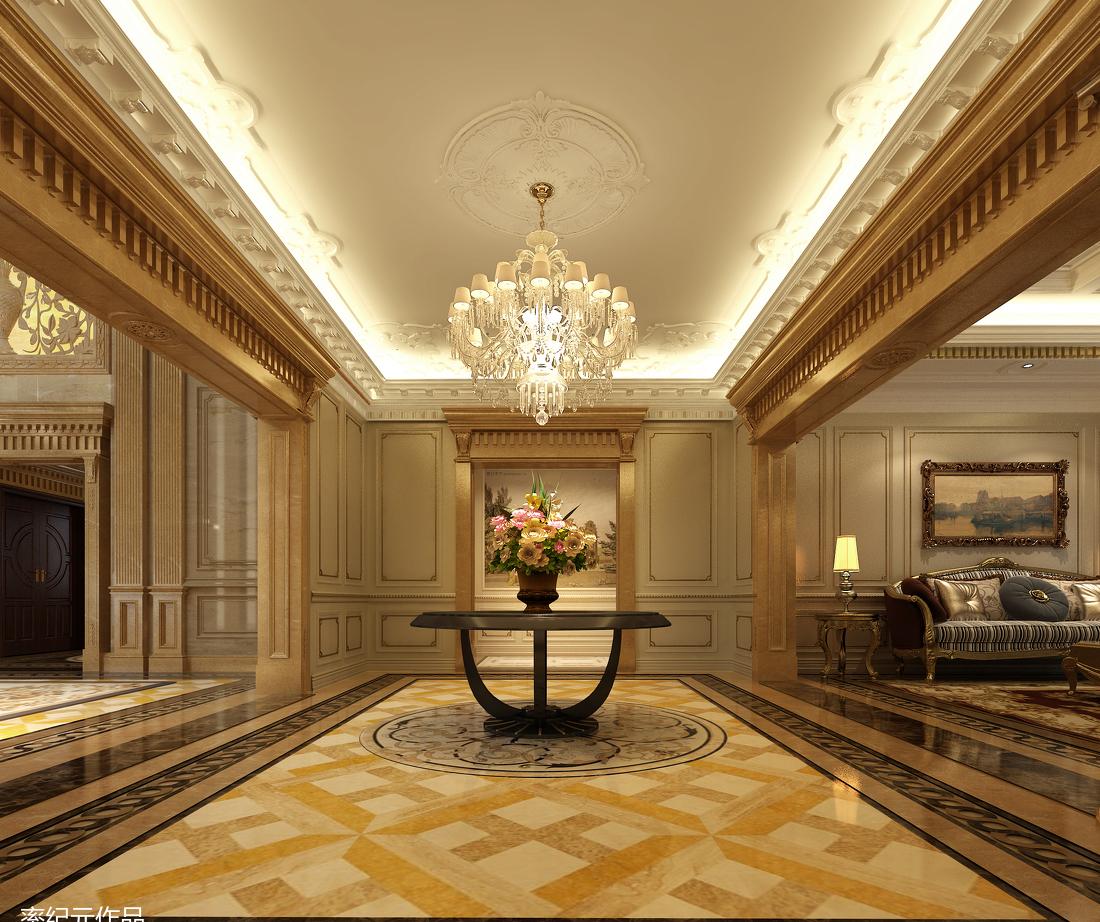 海逸王墅独栋别墅 | 石材与木质的奢华融合-9