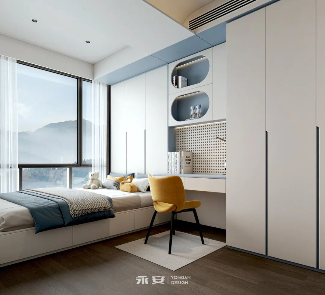 永安实景丨东海富汇豪庭107m²【设计让非常规空间重新涅槃】-144