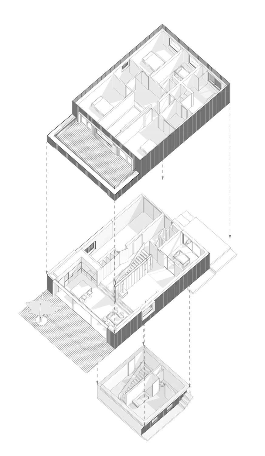 Serene exterior contrasts highly to the rough inside of this modern two storey residence located in Amsterdam   Page 2 of 2   CAANdesign  Architecture and home design blog-9
