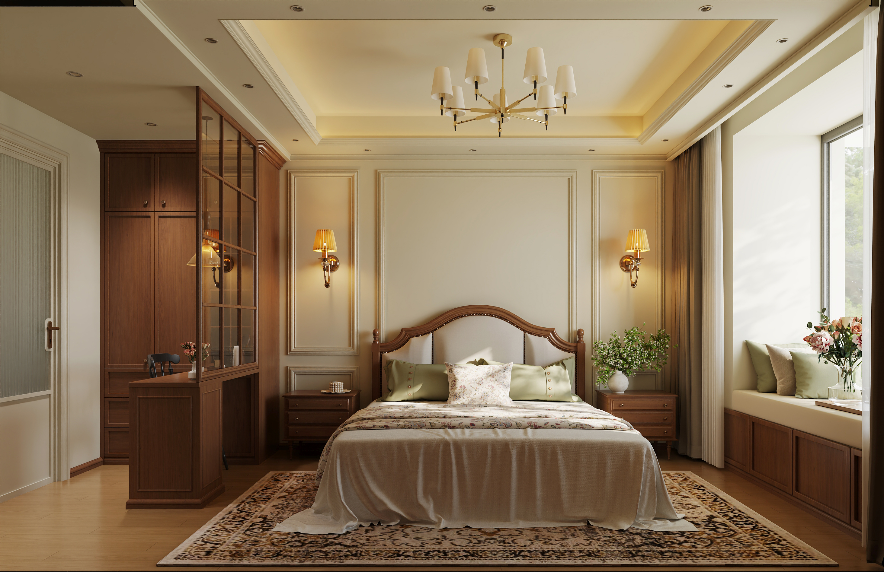 美式自然风 效果图案例分享-2