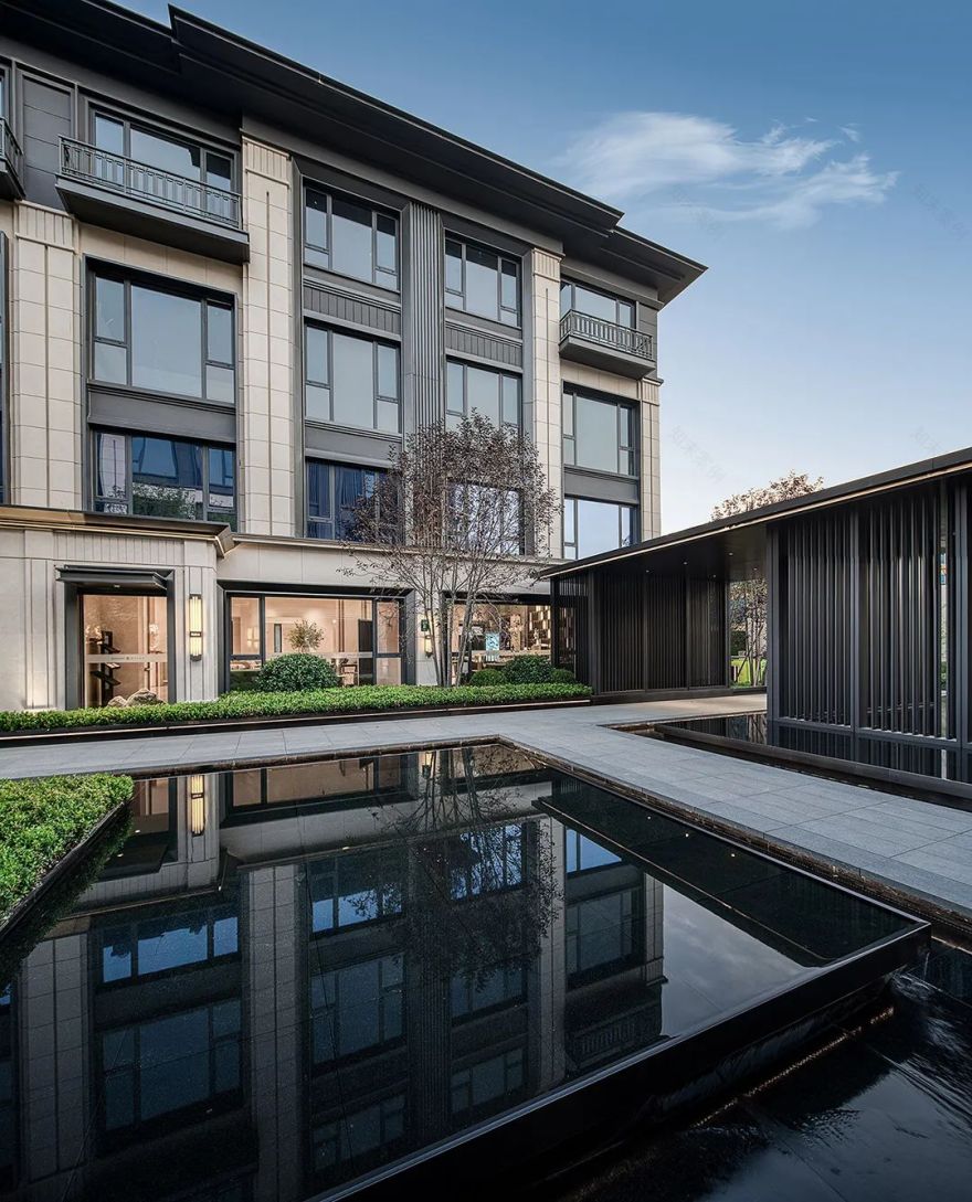 大连中海阅麓山——公园别墅,中式美学与现代极简的完美融合-35