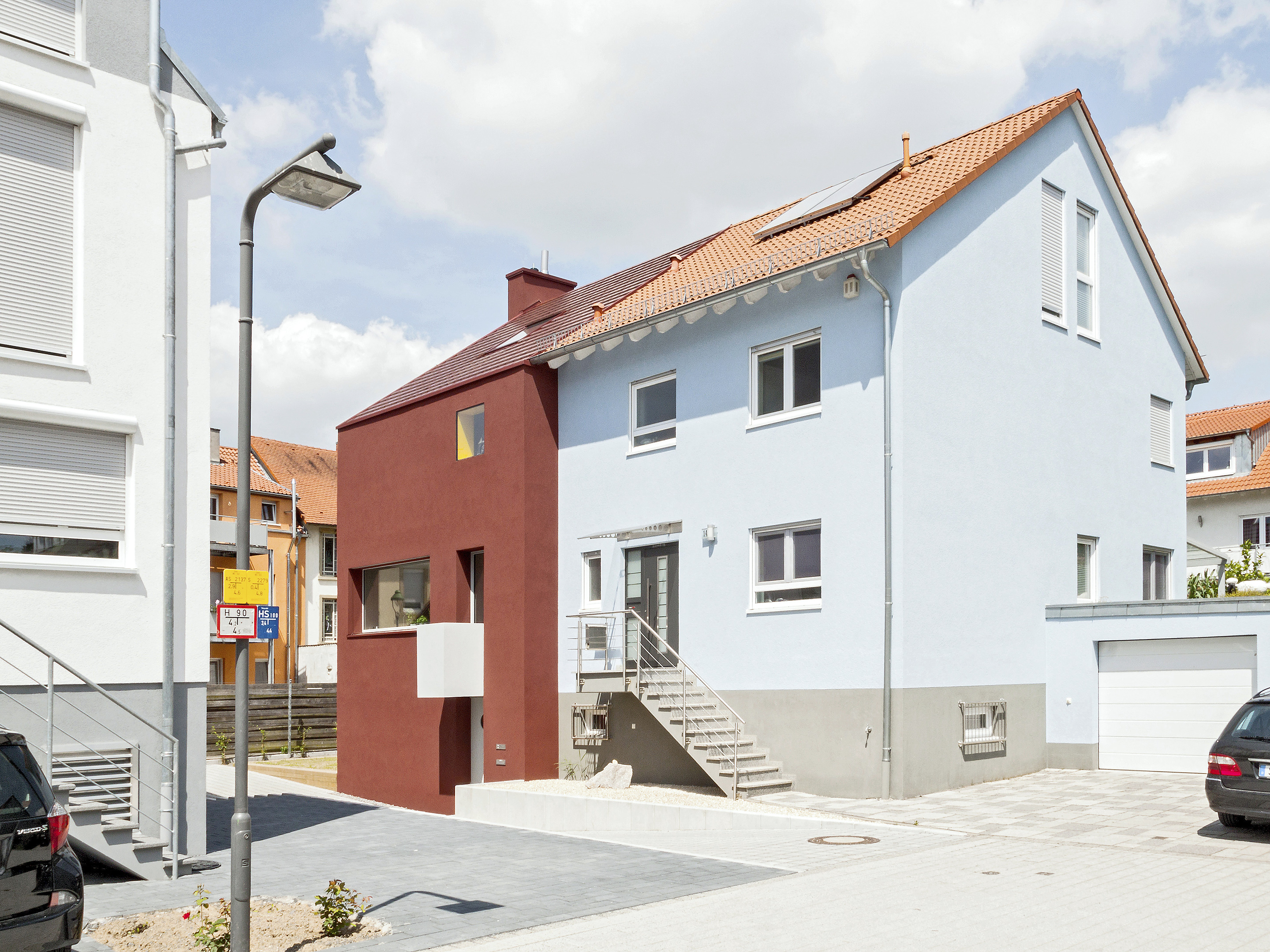 德国五彩斑斓小镇中的红色诗意住宅-42