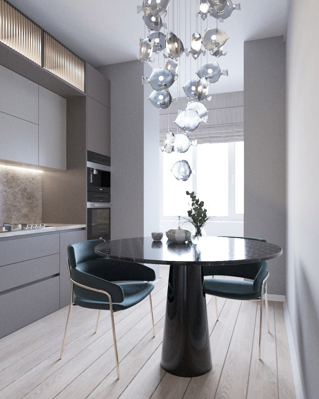 Дизайн однокомнатной квартиры на 44 кв. м.|俄罗斯-2