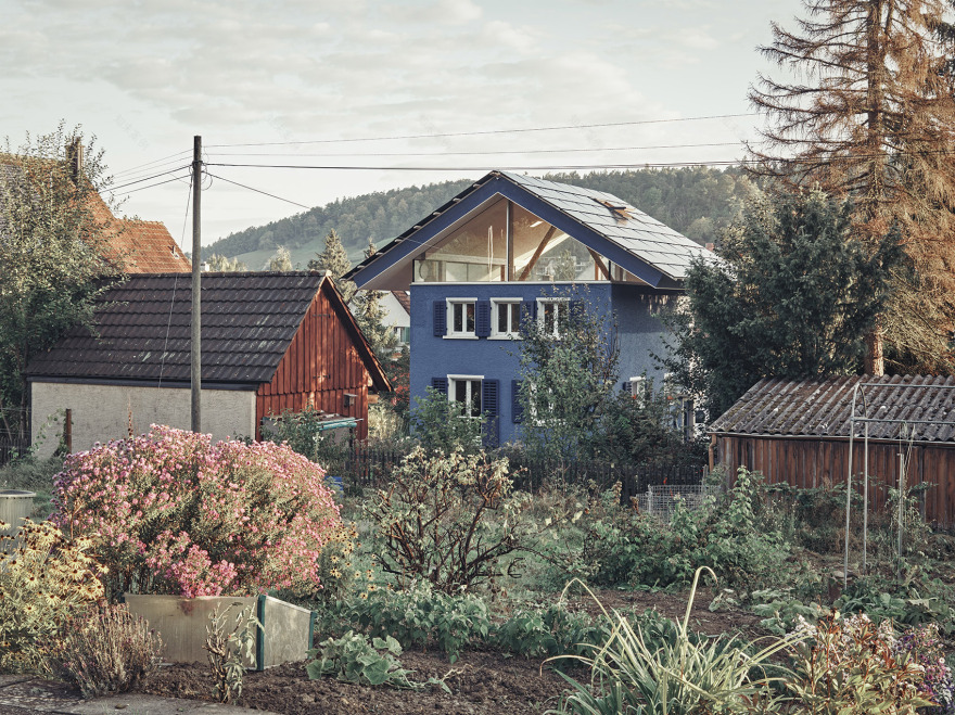 飞檐住宅丨Lorenz Bachmann Architect ETH SIA-3