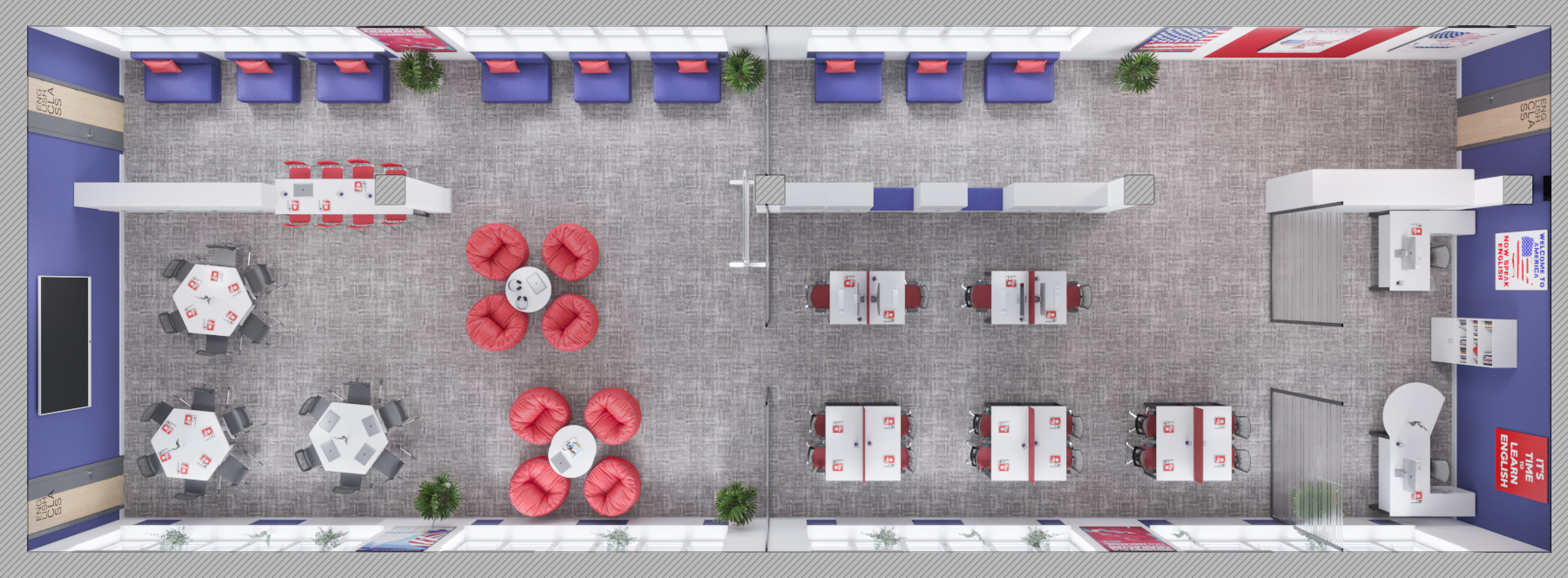 Foreign language training class-14