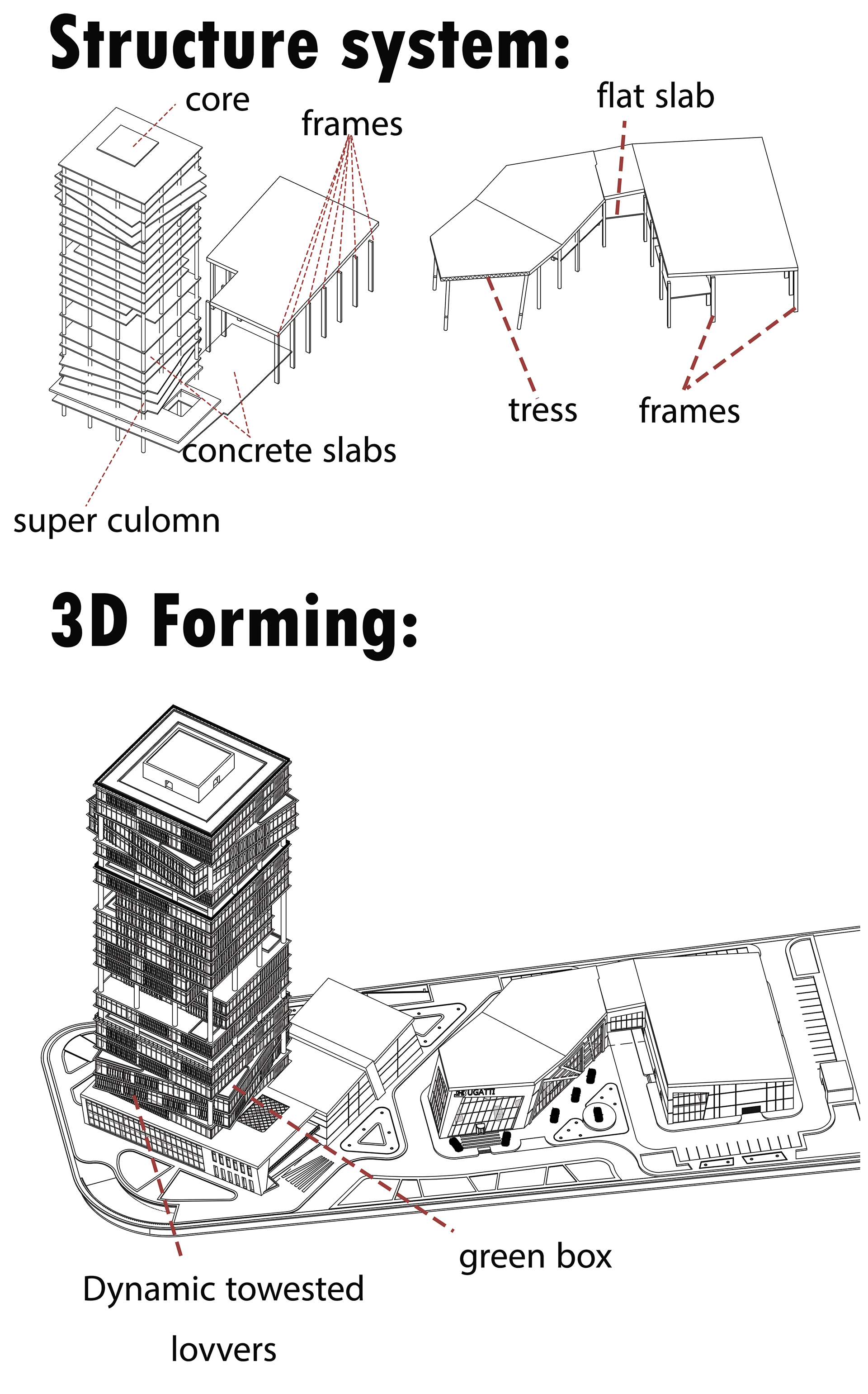 Bugatti House 行政与商业项目-17