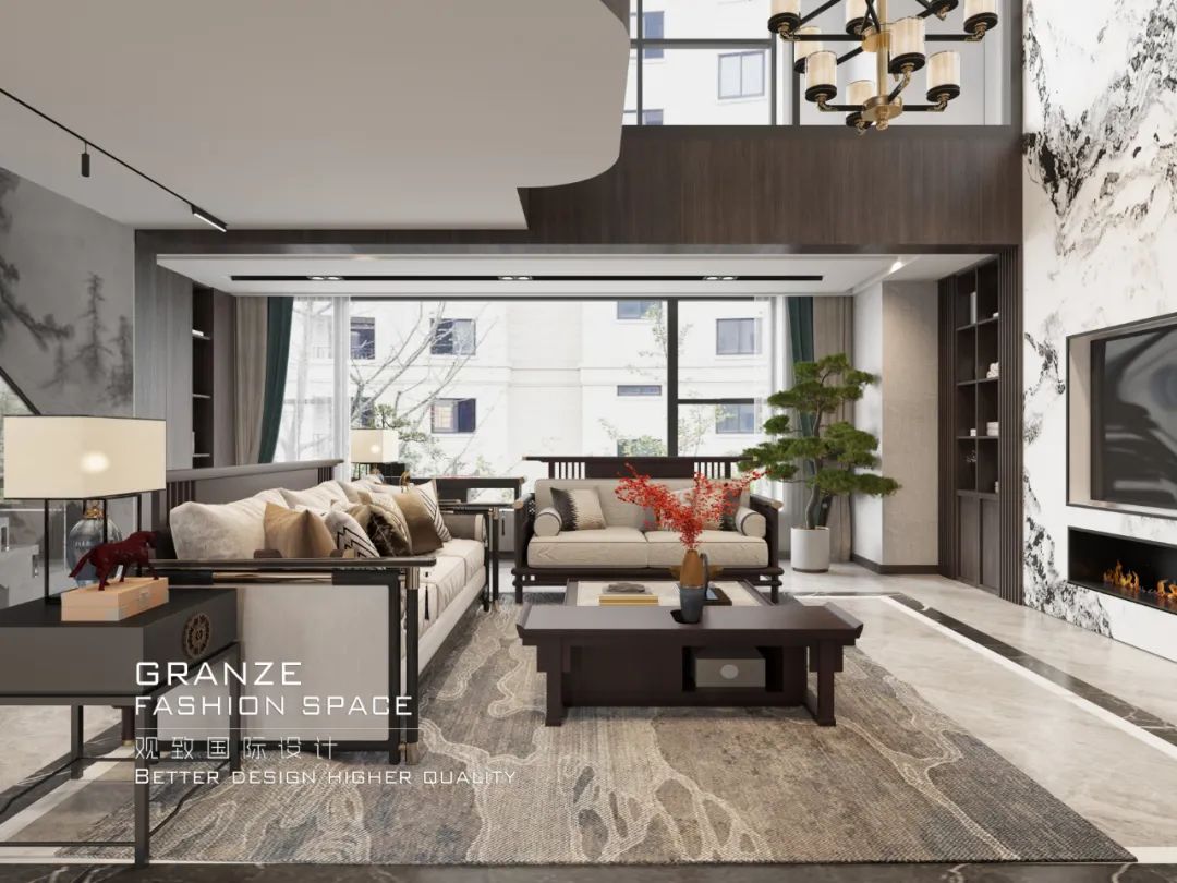 水沐明悦府新中式设计丨中国淮安丨观致国际设计-14