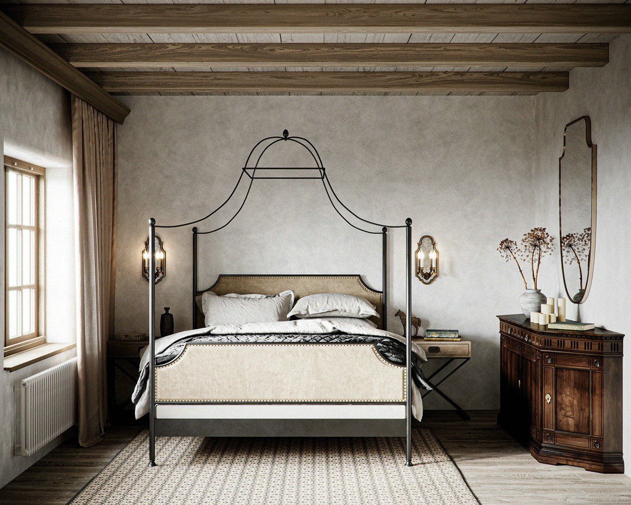 侘寂风复古平层-5