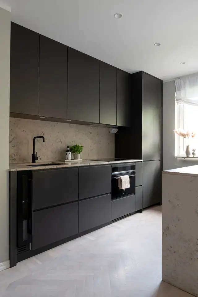 绿色设计翻新 45m2 一室公寓,打造和谐舒适空间-6