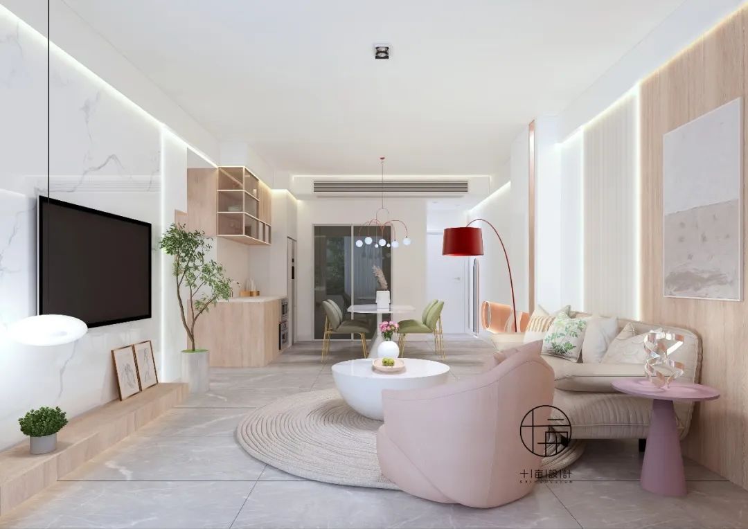 自然禅意,222㎡隆昌西城郡空间设计-23