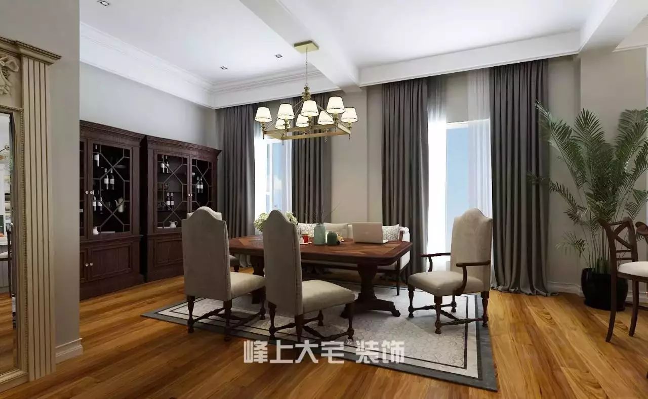 简约美式别墅,打造随性自在的生活空间-41