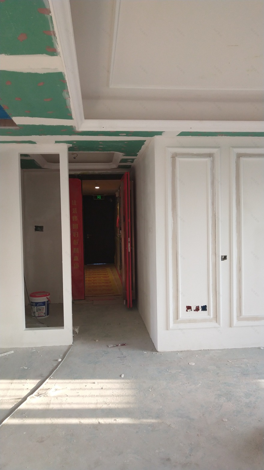 180㎡美式温馨杏粉空间-10