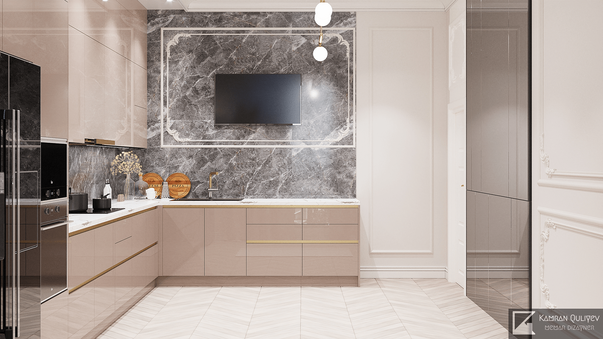 KITCHEN 室内设计丨阿塞拜疆丨Kamran Guliyev-23