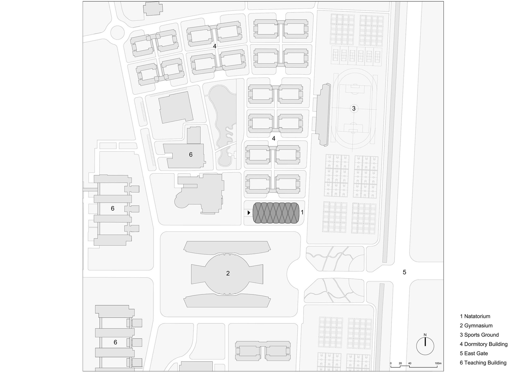 东南大学游泳馆丨SEUARCH 周琦工作室-39