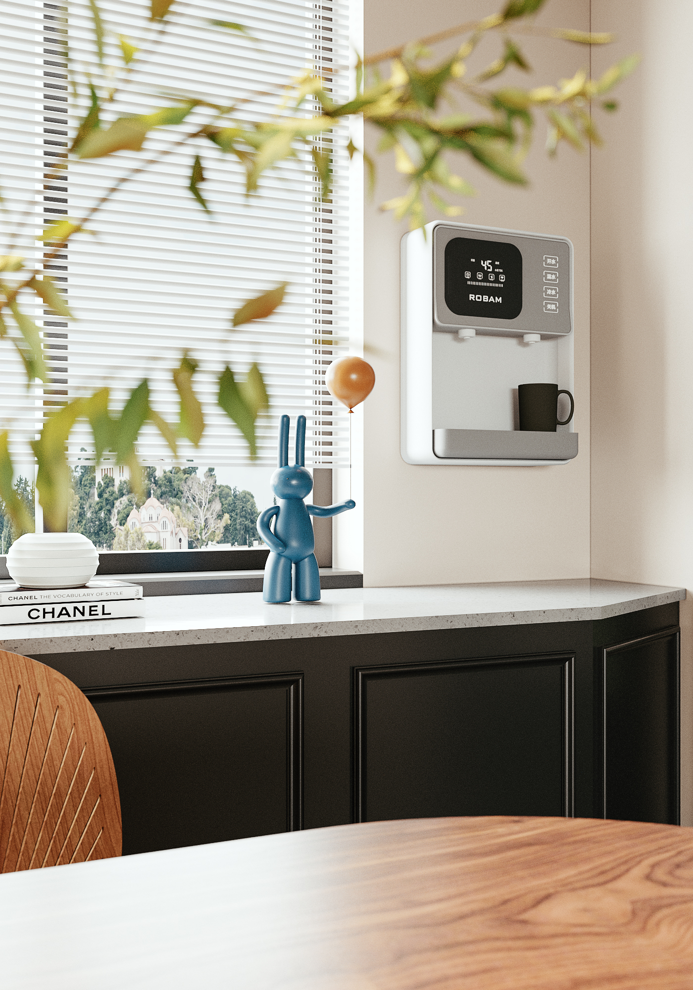 法式客餐厅厨房卫生间-1