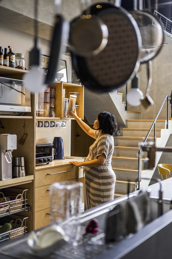 开放式设计的家庭住宅 AB House-14