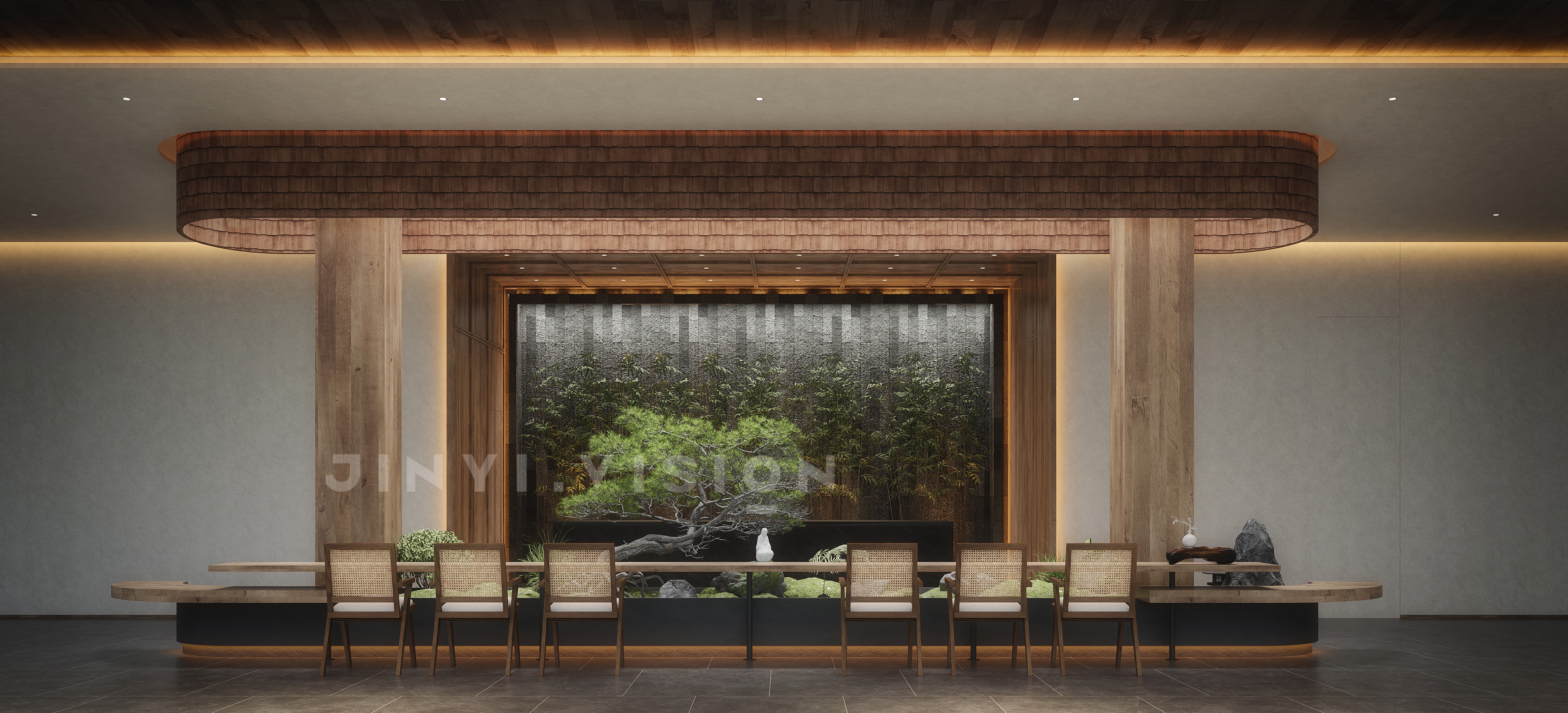 度假酒店大堂-1