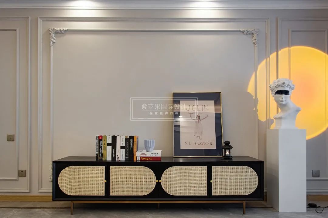 融创文旅城 · 颜值出众的浪漫艺术之家丨紫苹果装饰集团-28