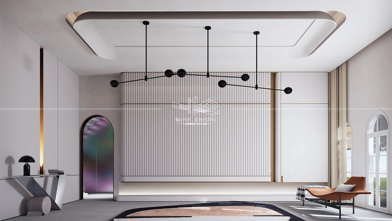 美林湖冯府壹号楼 鱼骨设计诠释极简奢华-18