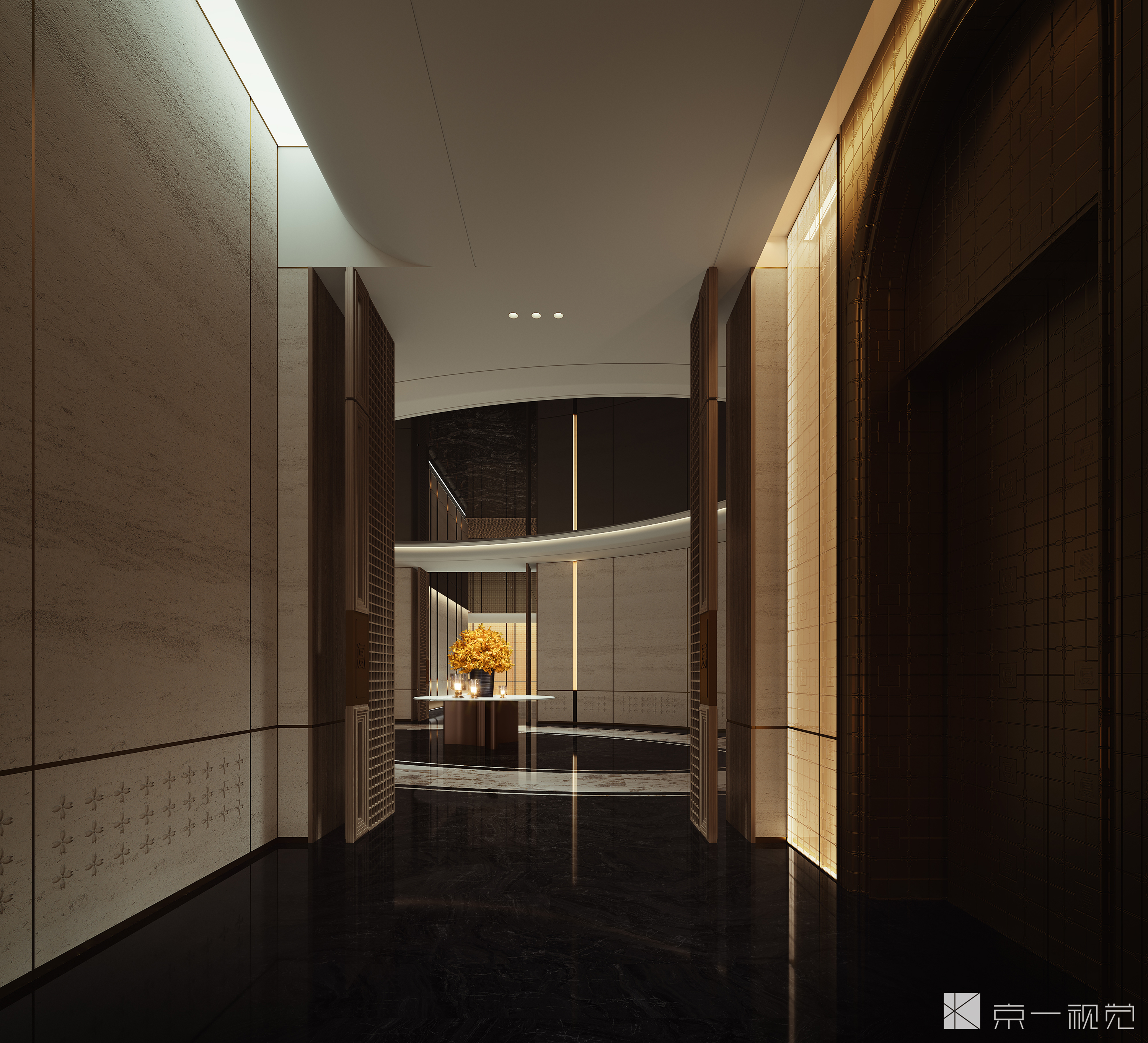 酒店设计效果图表现-2