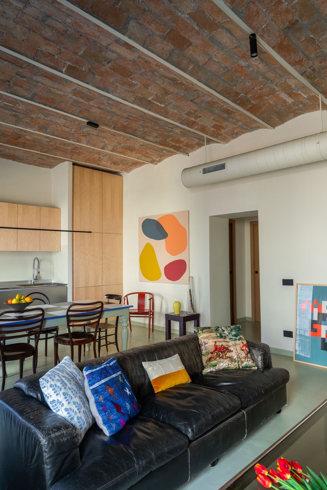 “轨道之家”（House on Track）小户型公寓设计项目丨意大利罗马丨STUDIOTAMAT-8