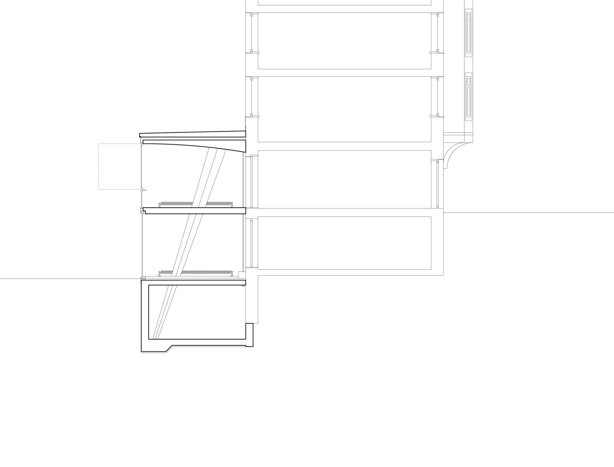瑞士 Seelisberg 别墅 · 半柱之家的空间创新-2
