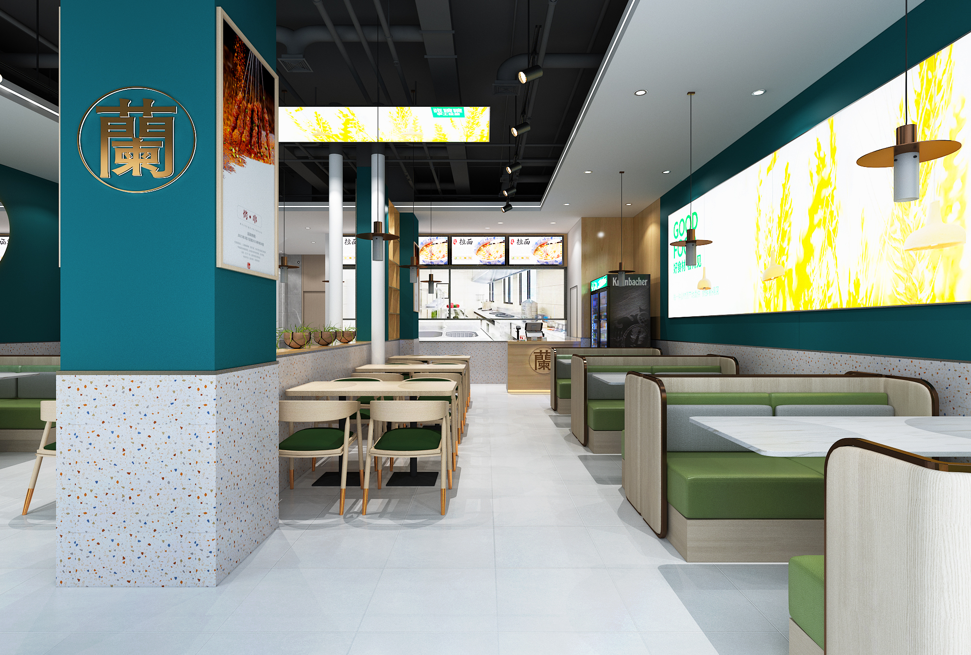 银川疆域蘭餐厅装修设计丨中国银川丨银川装修公司-5