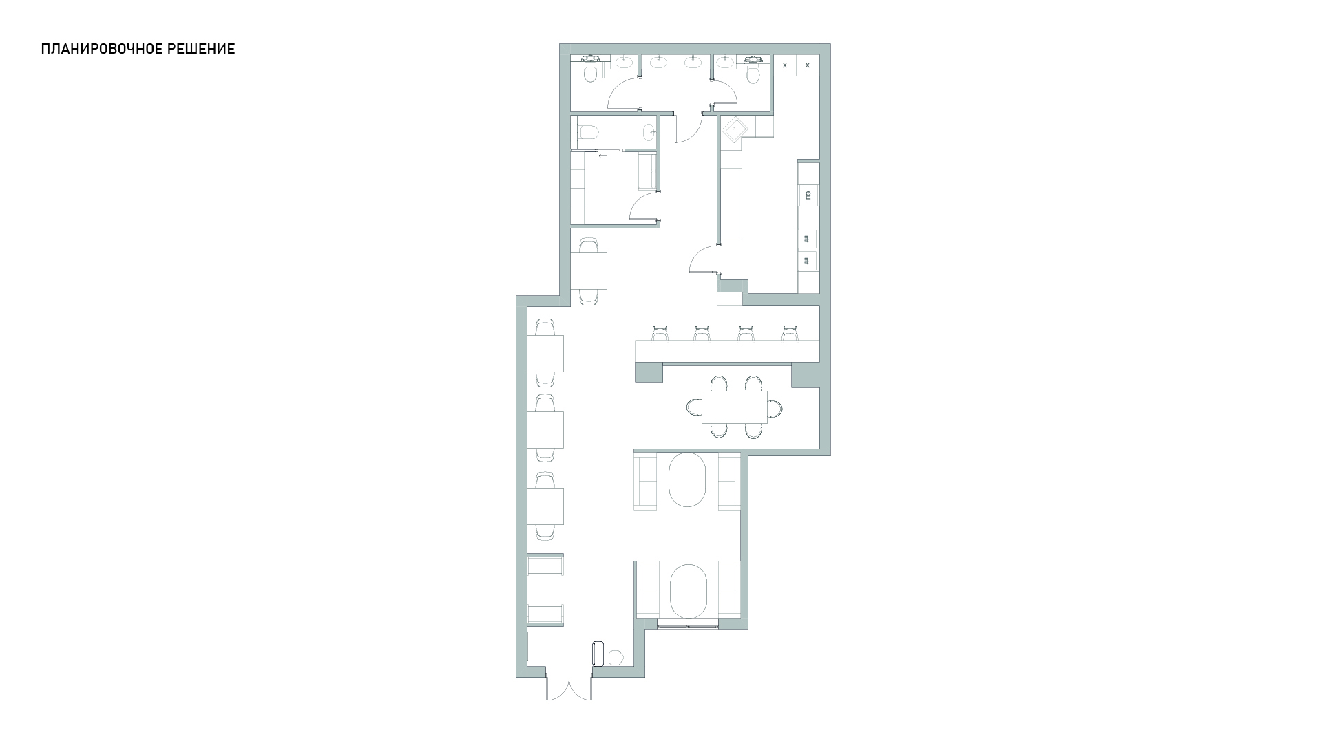 Дизайн-проект итальянского ресторана-1