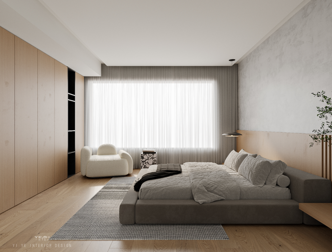 语江南 260㎡原木极简丨中国南通丨一野设计-10