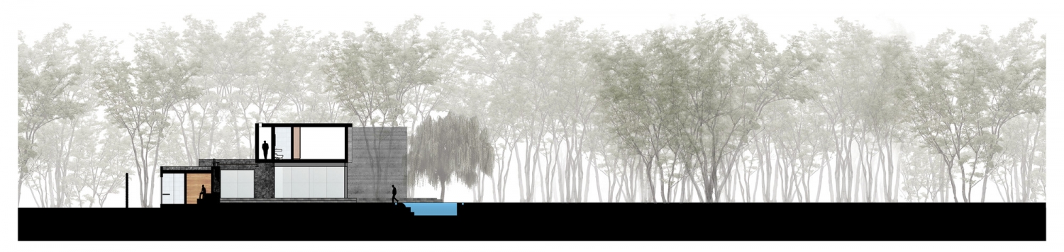 秘鲁 B2 住宅 | 山地景观与室内外一体化的生活空间-45