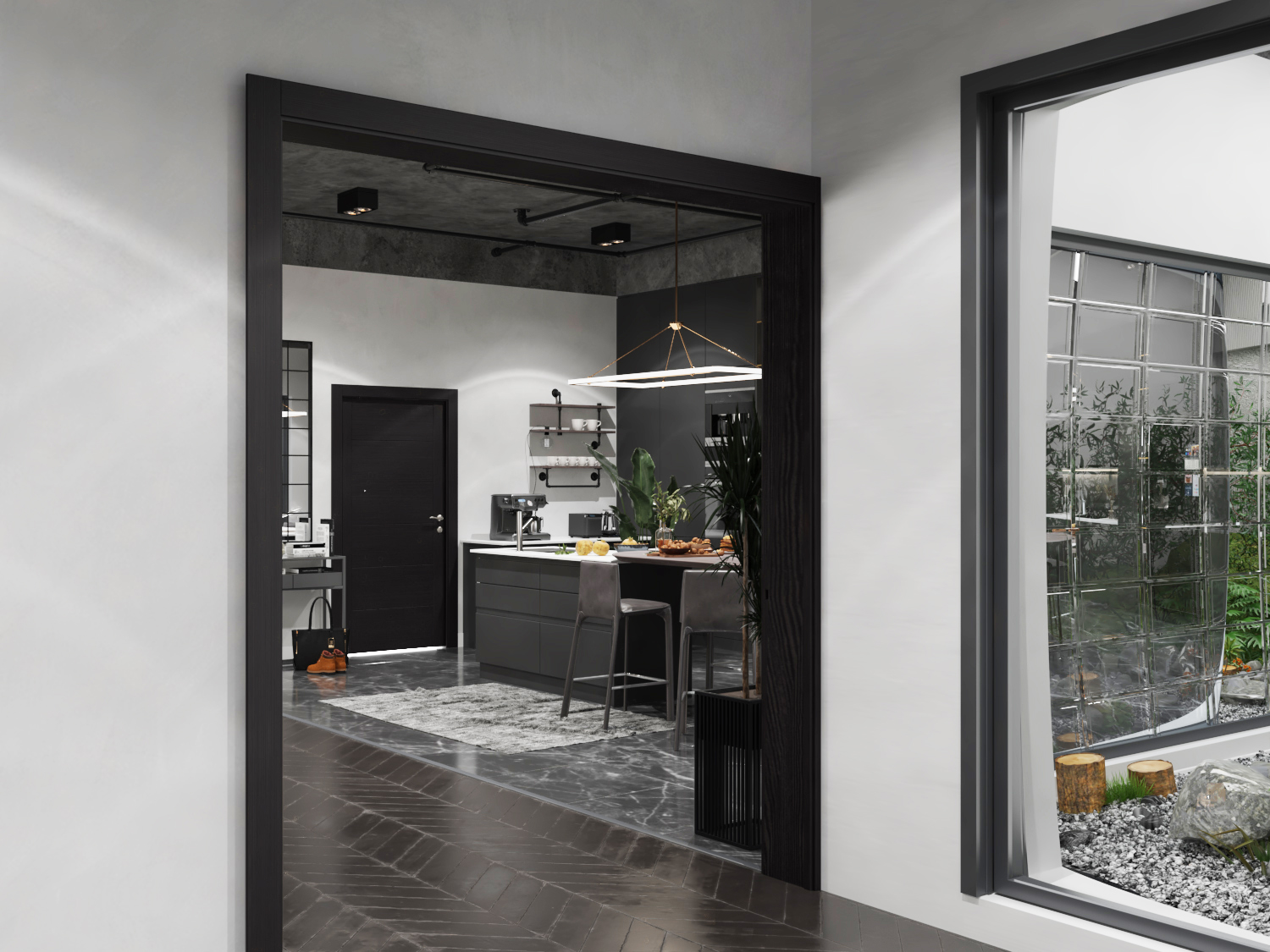 MODERN INDUSTRIAL ROOM-10