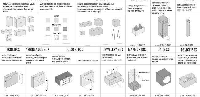小面积公寓设计概念项目丨俄罗斯莫斯科丨Arch group-30