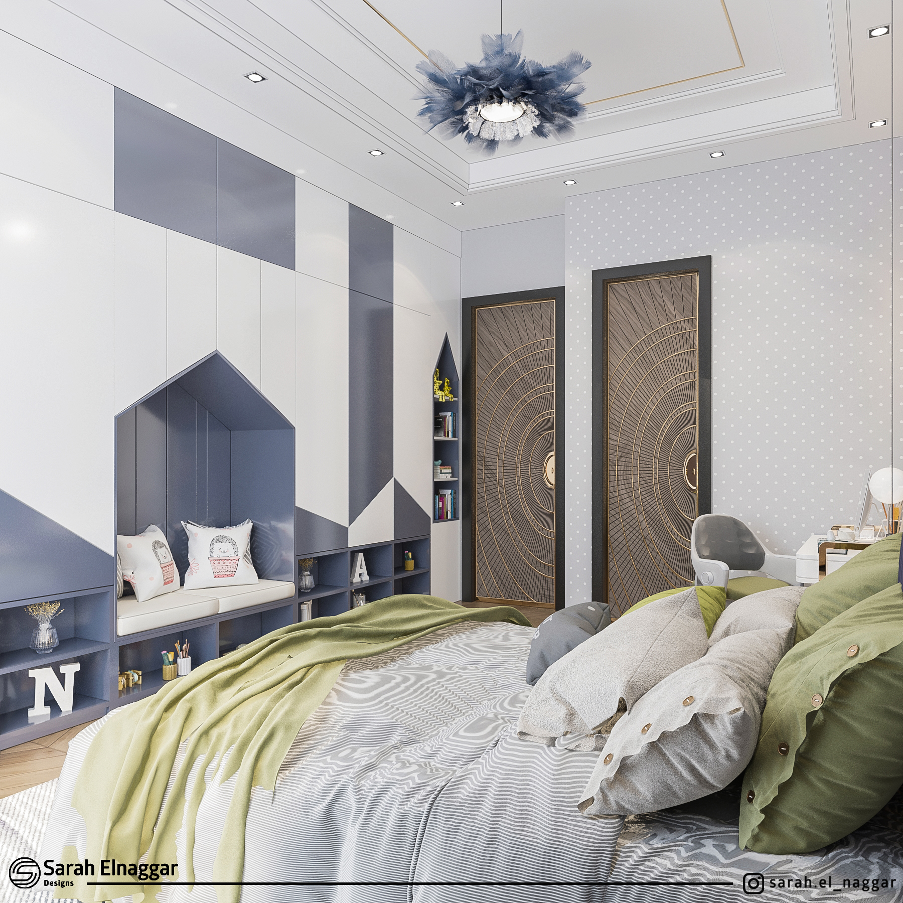 男孩卧室设计-12