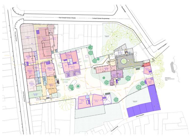 PTA460 GO! ACADEMIE Anderlecht校园改造-25