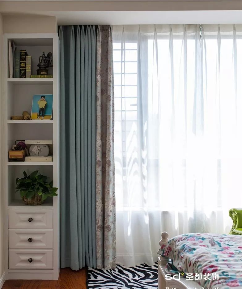 嘉兴南德大院 125㎡简约美式儿童房,设计精巧,亮点纷呈-32