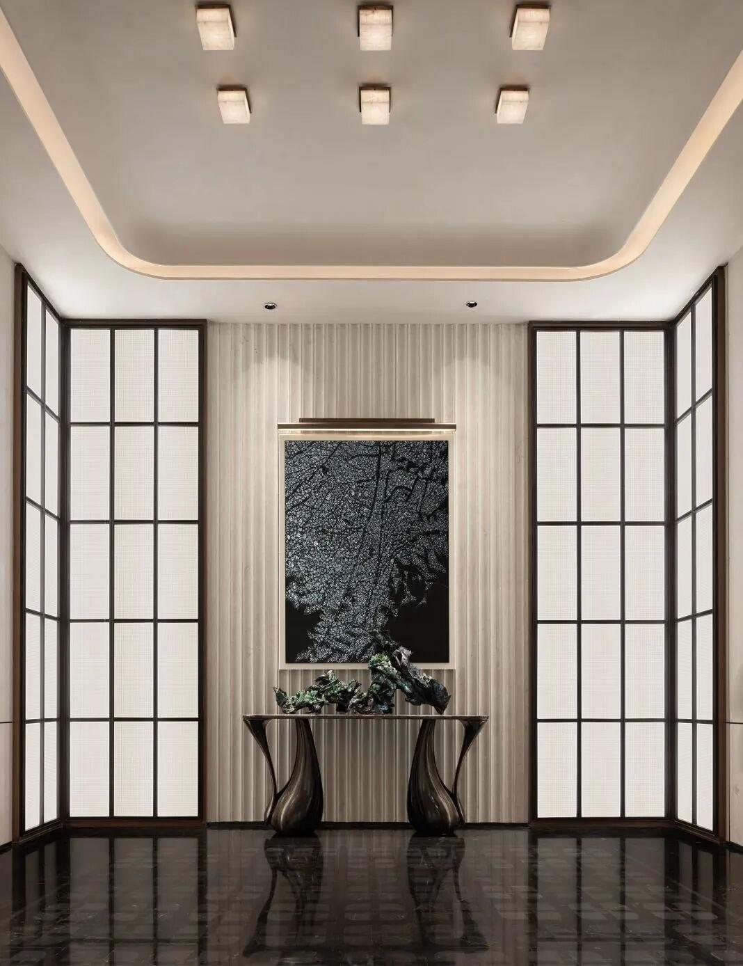 李益中设计 · 成都华润天宸上院售楼处丨中国成都丨硬装李益中,软装矩阵鸣翠-10