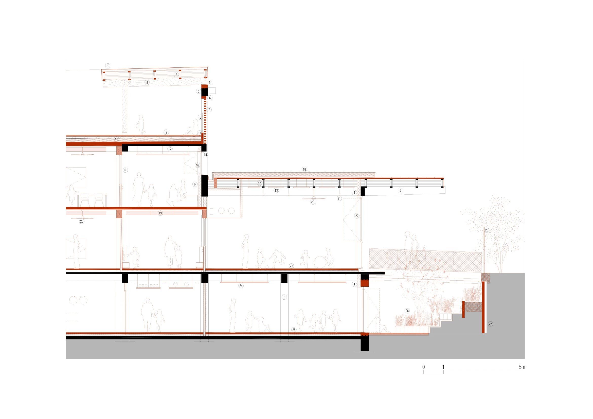 欧仁妮·布拉齐耶学校集团丨法国里昂丨VURPAS ARCHITECTES-93