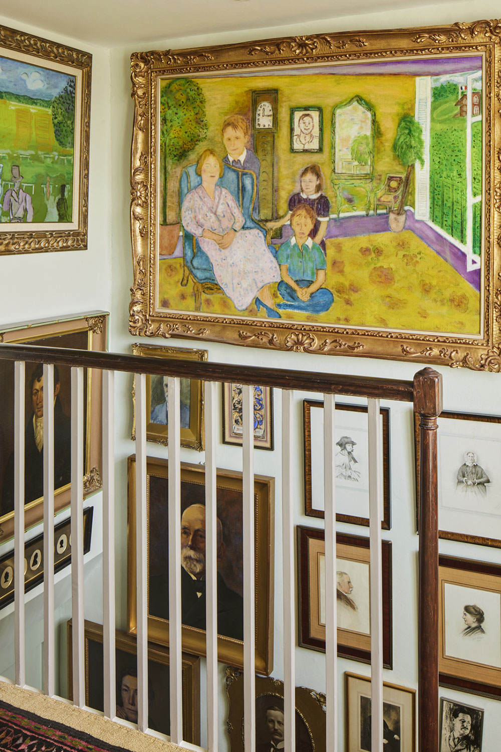 伦敦乔治亚式联排别墅的大胆色彩与装饰-25