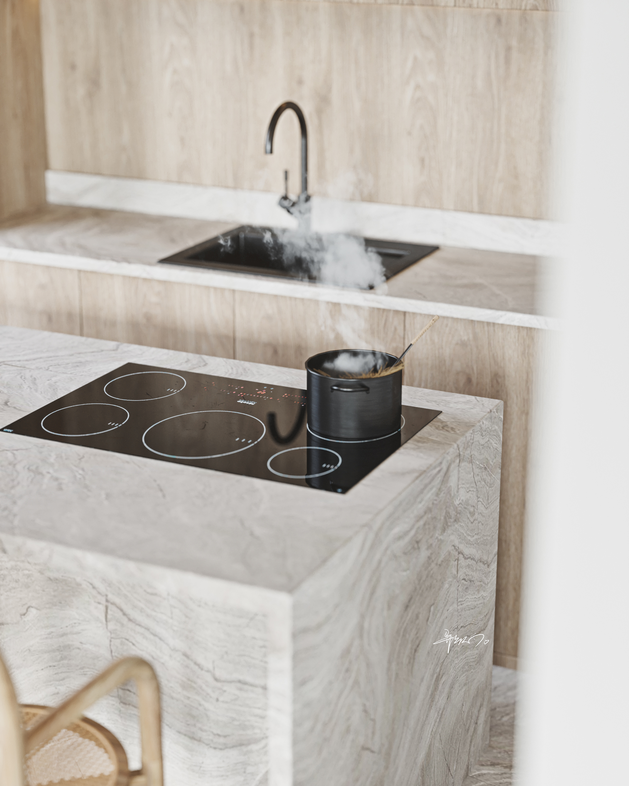 简约现代风住宅设计丨知名设计师-27