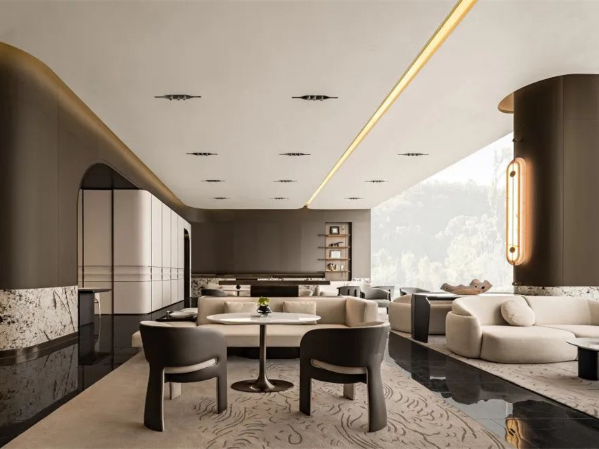 成都龙湖中铁卓著售楼处丨中国成都丨维几设计-2