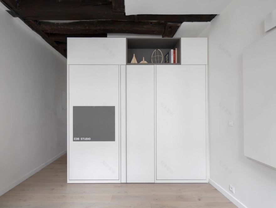 16㎡迷你公寓 | 多功能白色盒子展现极致简约-2