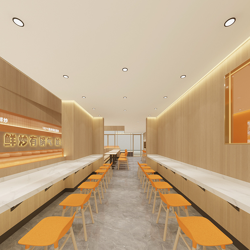 南小碗湖南鲜炒简餐空间设计丨中国武汉丨品深设计-26