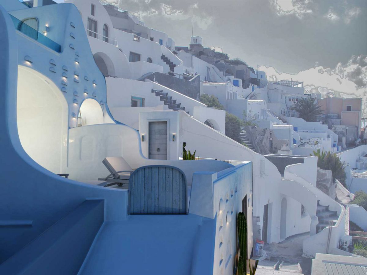 Entrance Tholos Art Hotel - Utopia Hotel Design Staging-12