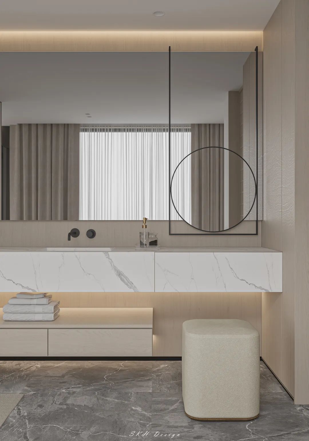 栖园星河时光丨观享际SKH室内设计-92