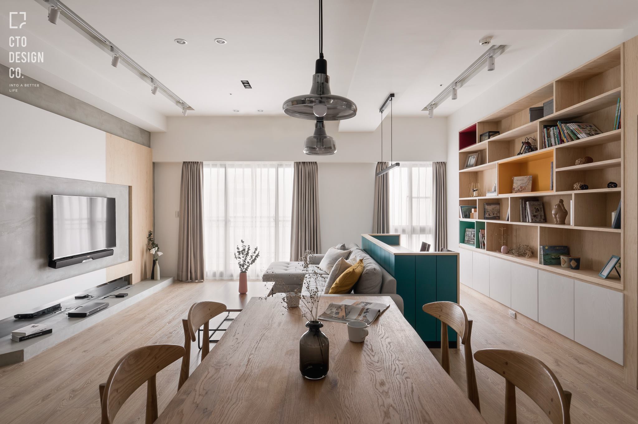 林口李宅北欧混搭风新屋装修-14