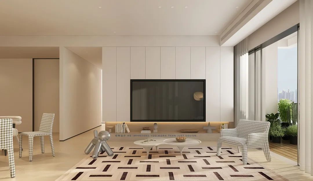 嘉裕公馆平层公寓极简主义空间设计丨TODD 杜特设计-7