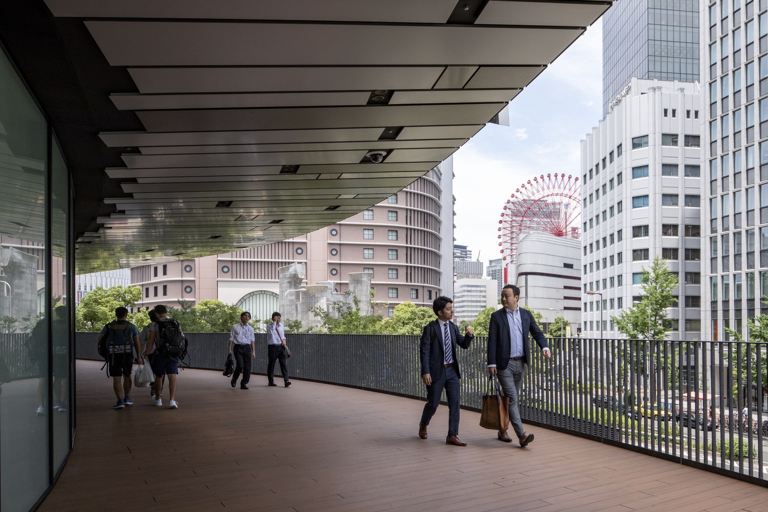 大阪 Umeda 双塔南楼丨日本大阪丨不详-6