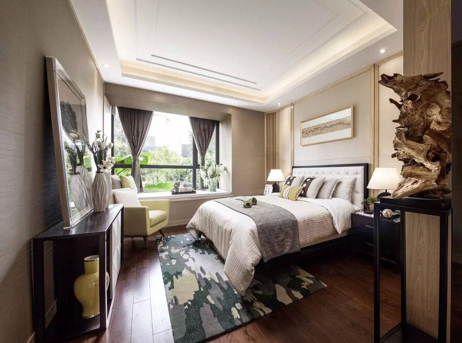 139㎡四川成都中洲集团样板房  逸尚东方-8