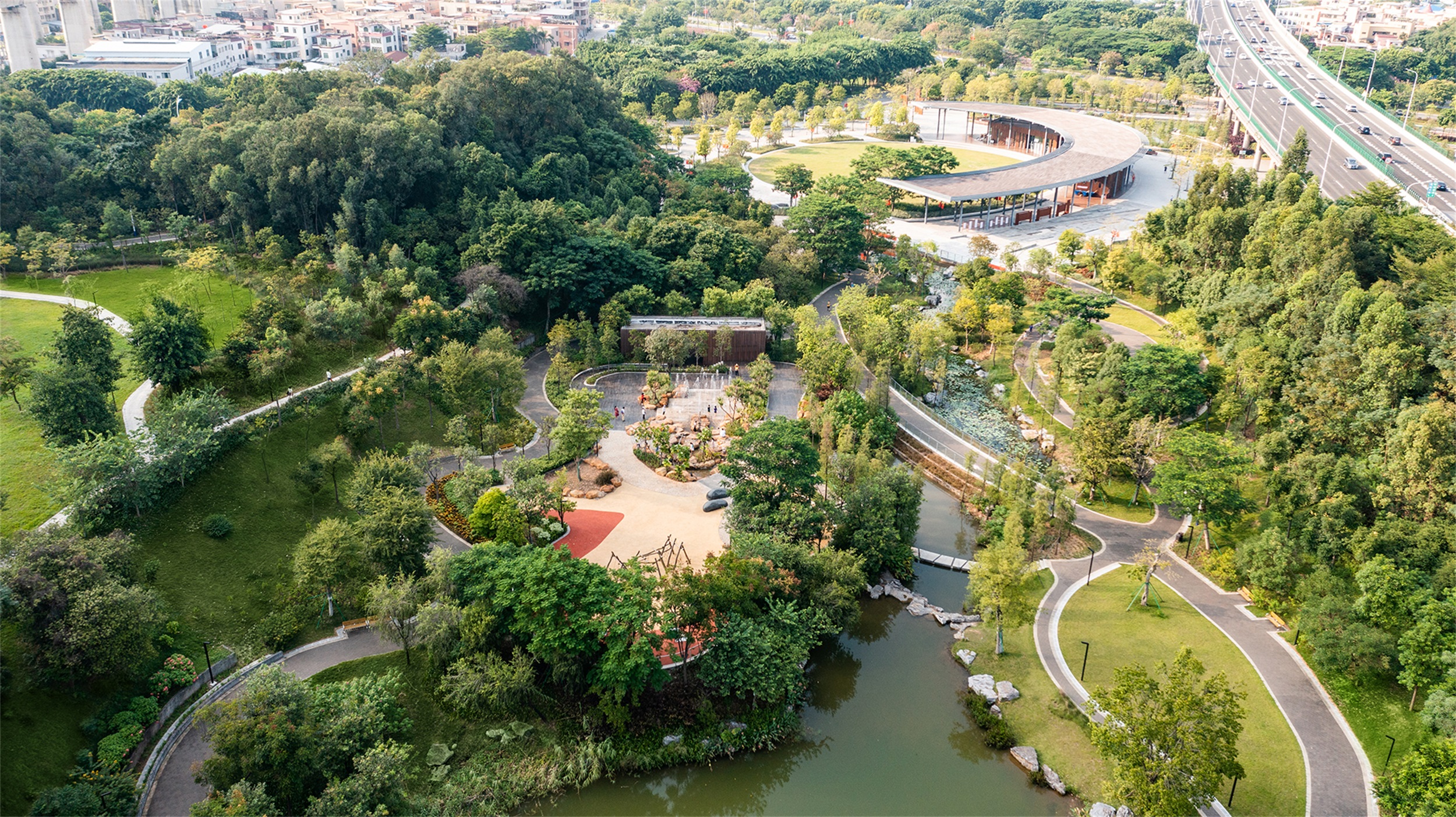 三山森林公园丨中国佛山丨SWA休斯敦工作室-13